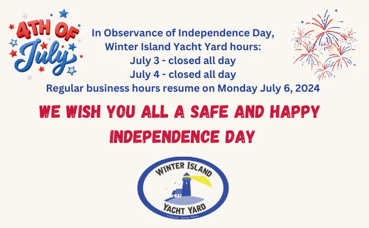 Merry Christmas 2024 from Peter, Diane, and The Crew at Winter Island Yacht Yard